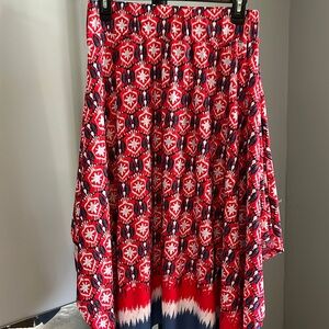 New Directions Red,White and Blue Summer Skirt